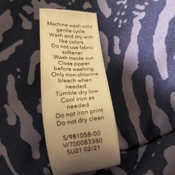 Athleta Lavender and Purple Ace Printed Tennis Skort (Women's Medium) - Picture 6 of 8